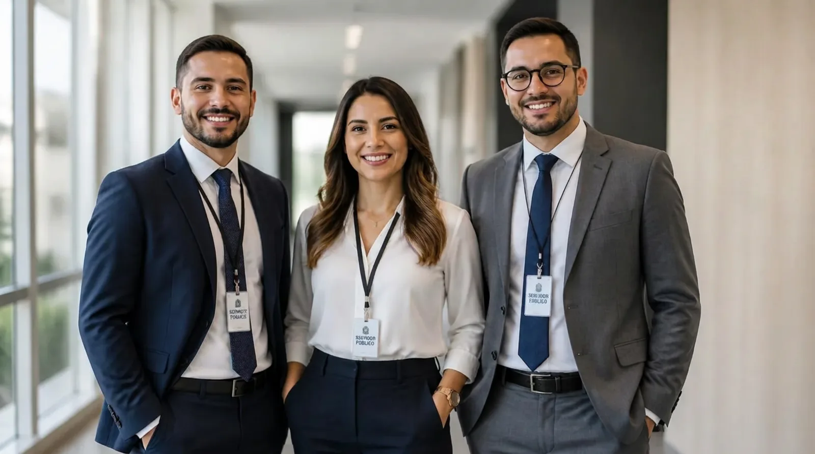 Servidores públicos estaduais em ambiente de trabalho